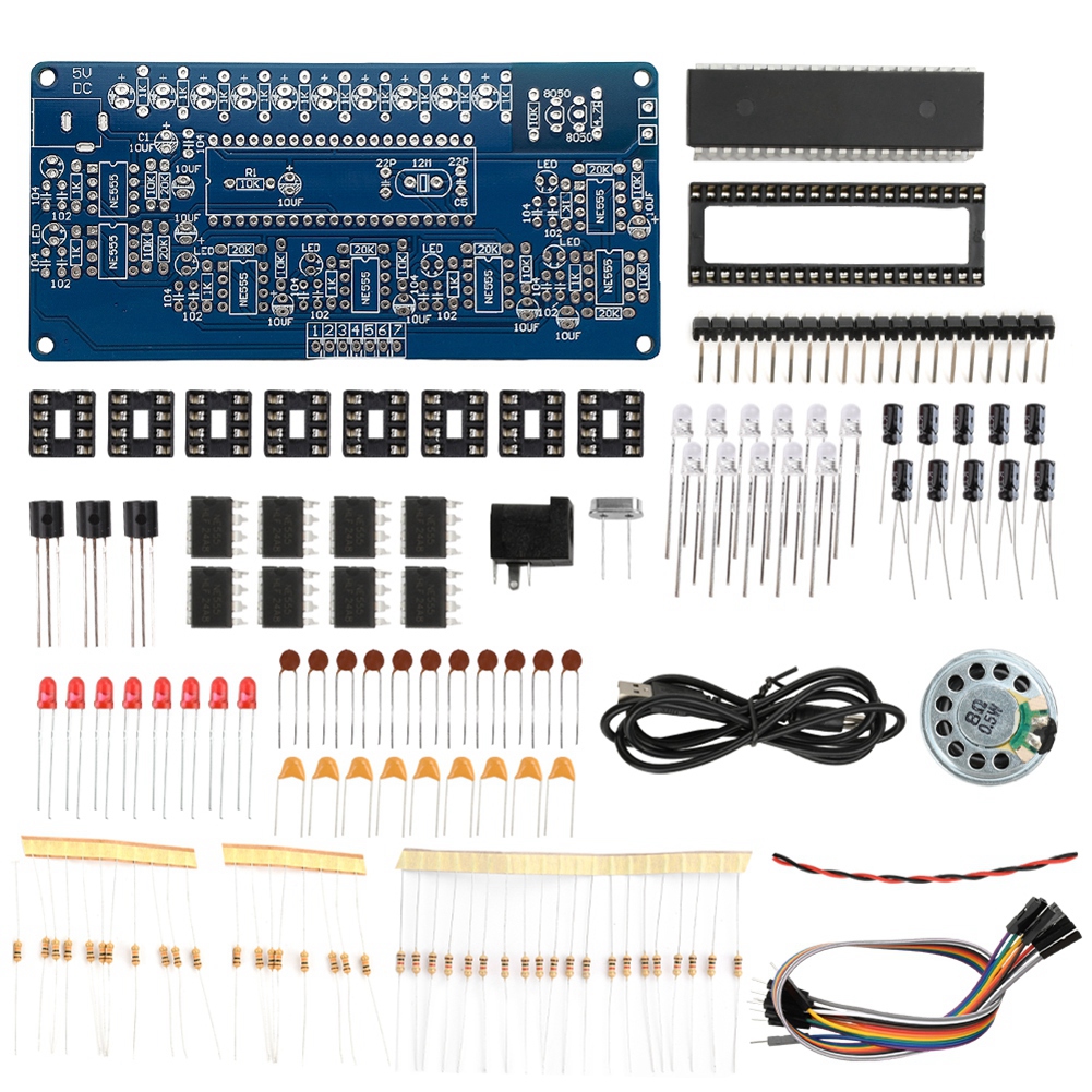 Diy In Electronics - THANKSGIVING DAY Single-Chip Electronic Organ Electronic