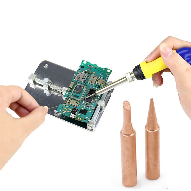 5Pcs Pure Copper Soldering Iro - Diy Electronics Bench incelemesi ve fiyatı