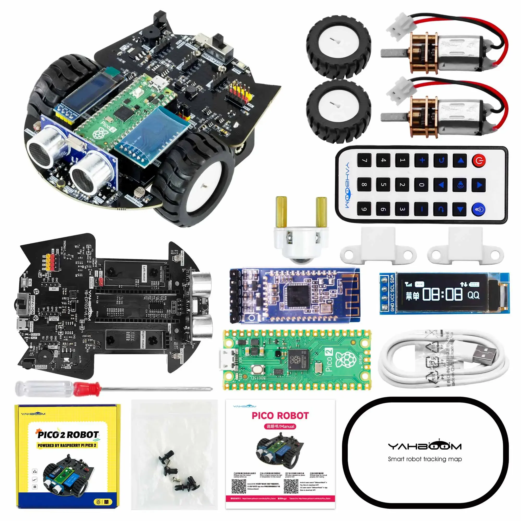 Yahboom Raspberry Pi Pico 2 Ro - Diy In Electronics incelemesi ve fiyatı