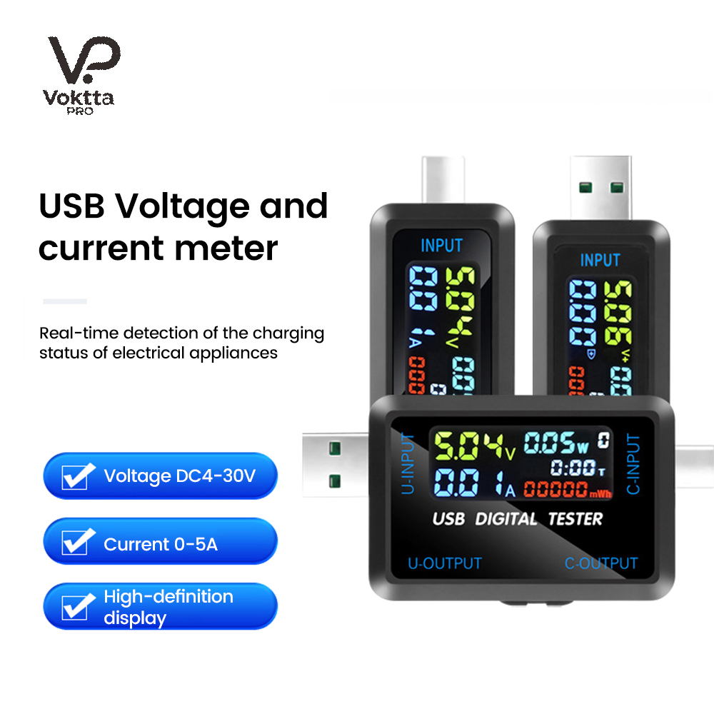 USB Tester 10 in 1 DC Digital  - Logic Analyzer Usb incelemesi ve fiyatı