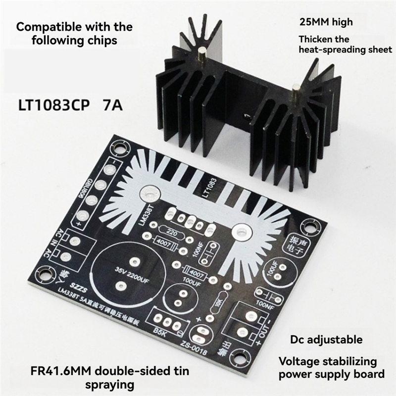 ABZZ-LT1083 7A Output Adjustab - Diy Electronics Board incelemesi ve fiyatı