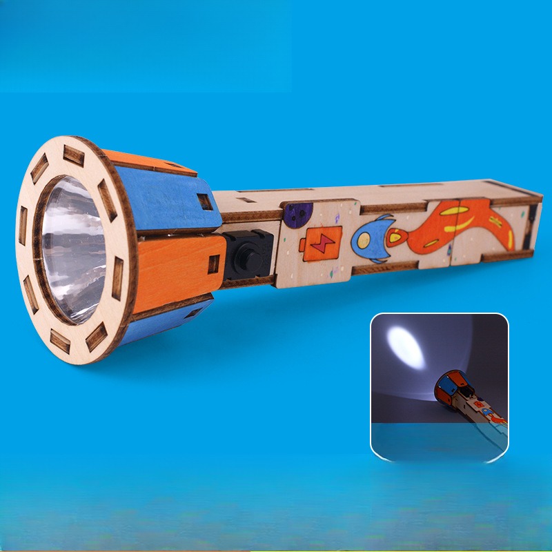 DIY Wooden Flashlight Kit Educ - Diy Electronics Projects For Kids incelemesi ve fiyatı