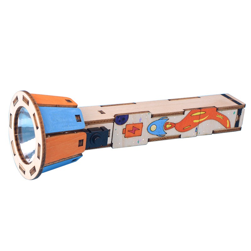 DIY Wooden Flashlight Kit Educ - Diy Electronics Projects For Kids incelemesi ve fiyatı