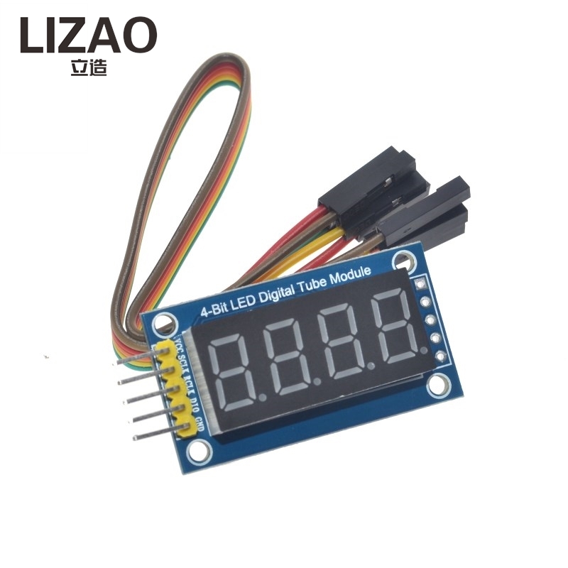 LIZAO 4 Bits Digital Tube LED  - Diy Electronics Youtube incelemesi ve fiyatı