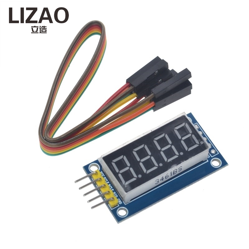 LIZAO 4 Bits Digital Tube LED  - Diy Electronics Youtube incelemesi ve fiyatı
