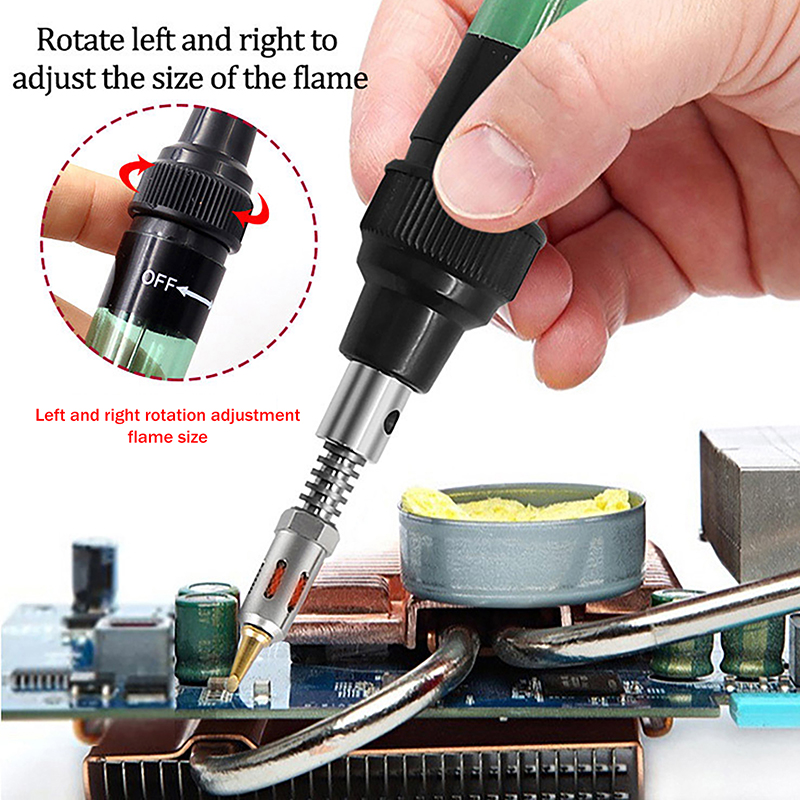 1PC Plastic Metal 1300℃ Butane - Diy Electronics Bench incelemesi ve fiyatı