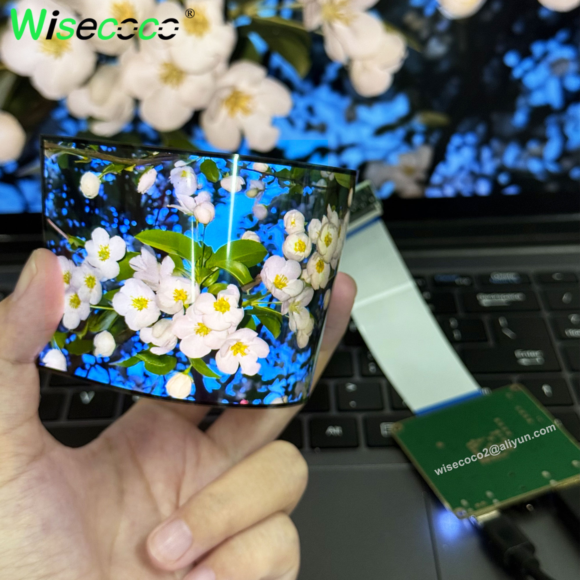 Wisecoco 5 Inch AMOLED Flexibl - Diy Wearable Electronics incelemesi ve fiyatı