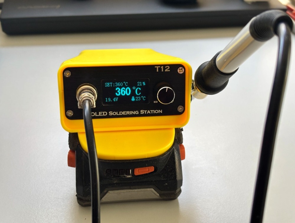 T12 Cordless Soldering Iron Fo - Diy Electronics Bench incelemesi ve fiyatı
