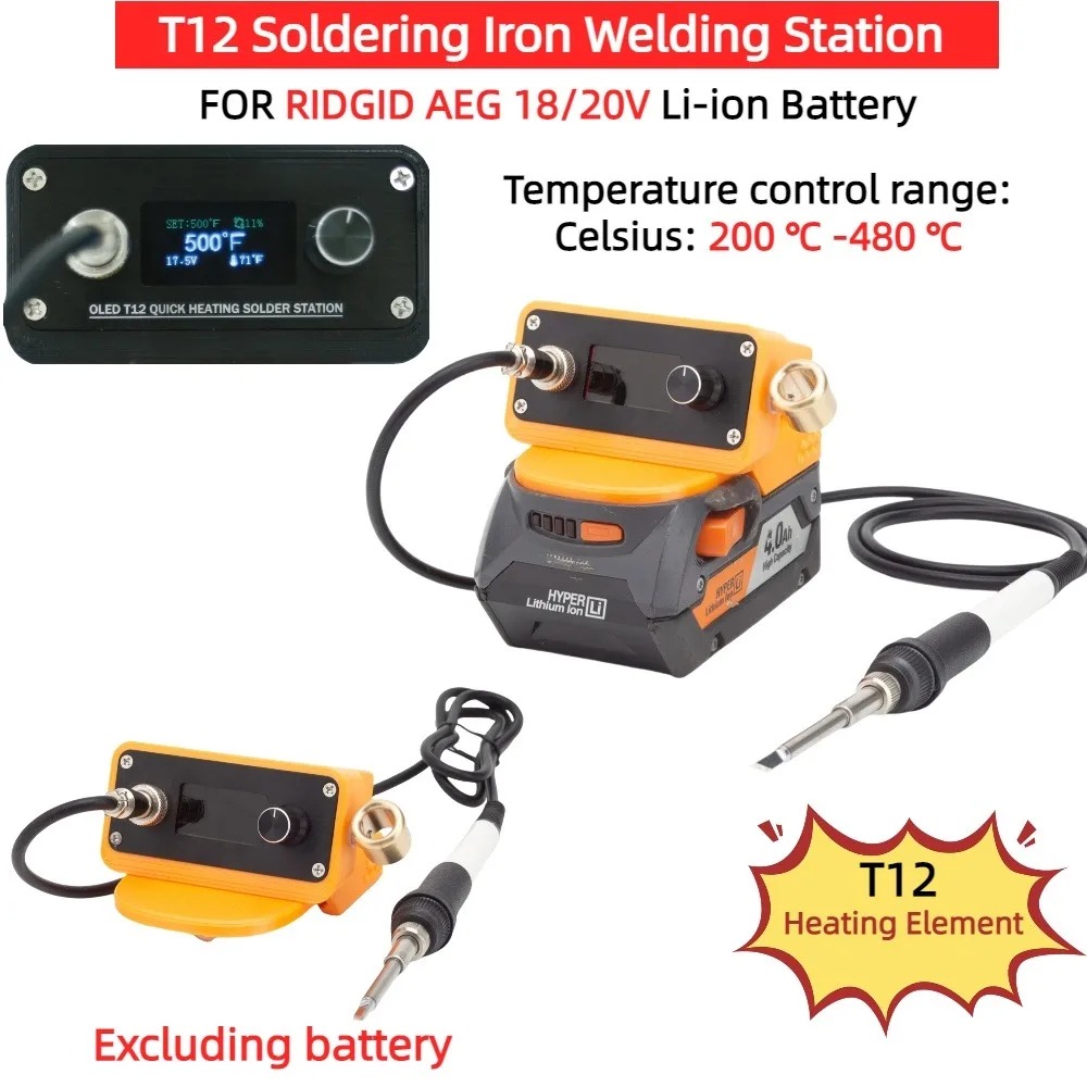 T12 Cordless Soldering Iron Fo - Diy Electronics Bench incelemesi ve fiyatı