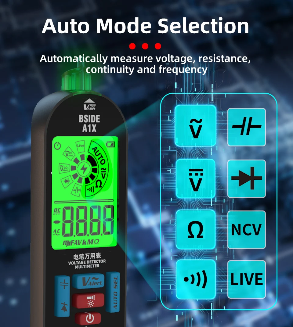 BSIDE A1/A1X Smart Digital Mul - Logic Analyzer Usb incelemesi ve fiyatı