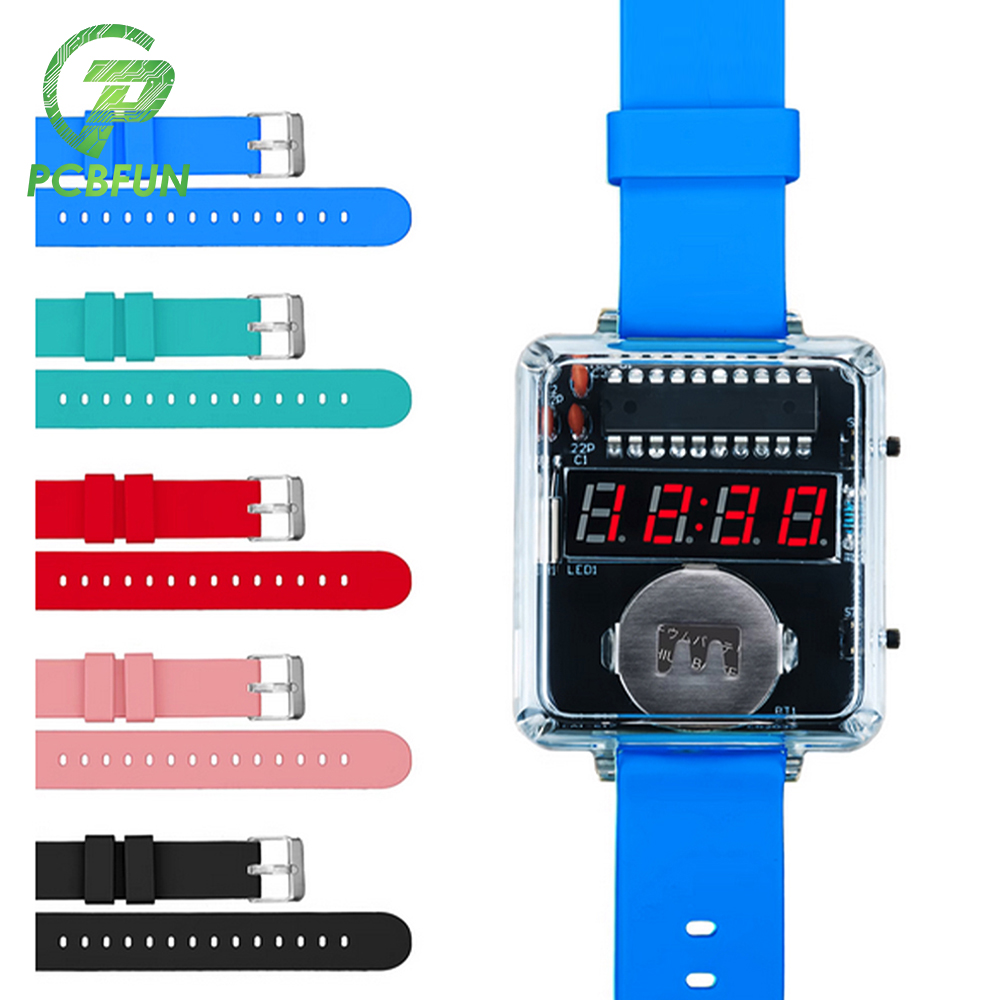 DIY Electronic Watch Kit LED D - Diy Electronics Youtube incelemesi ve fiyatı