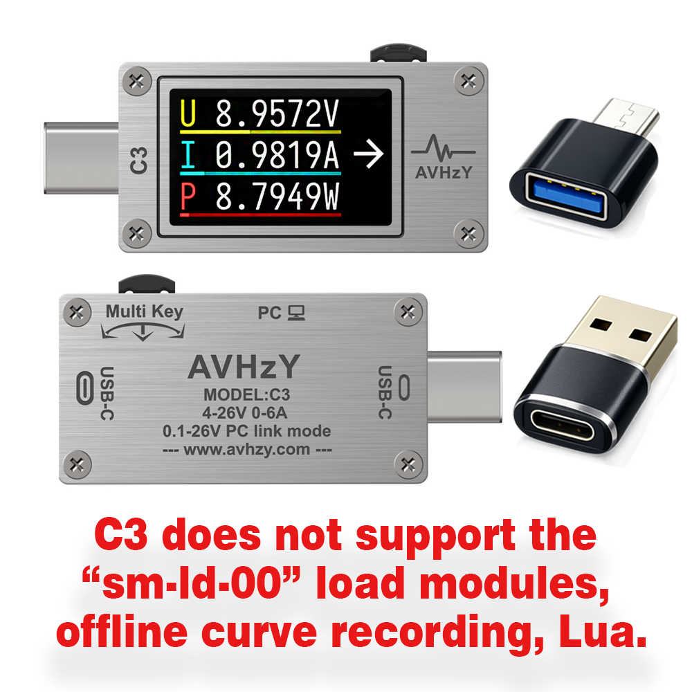 AVHzY USB 3.1 Power Meter  Dig - Logic Analyzer Usb incelemesi ve fiyatı