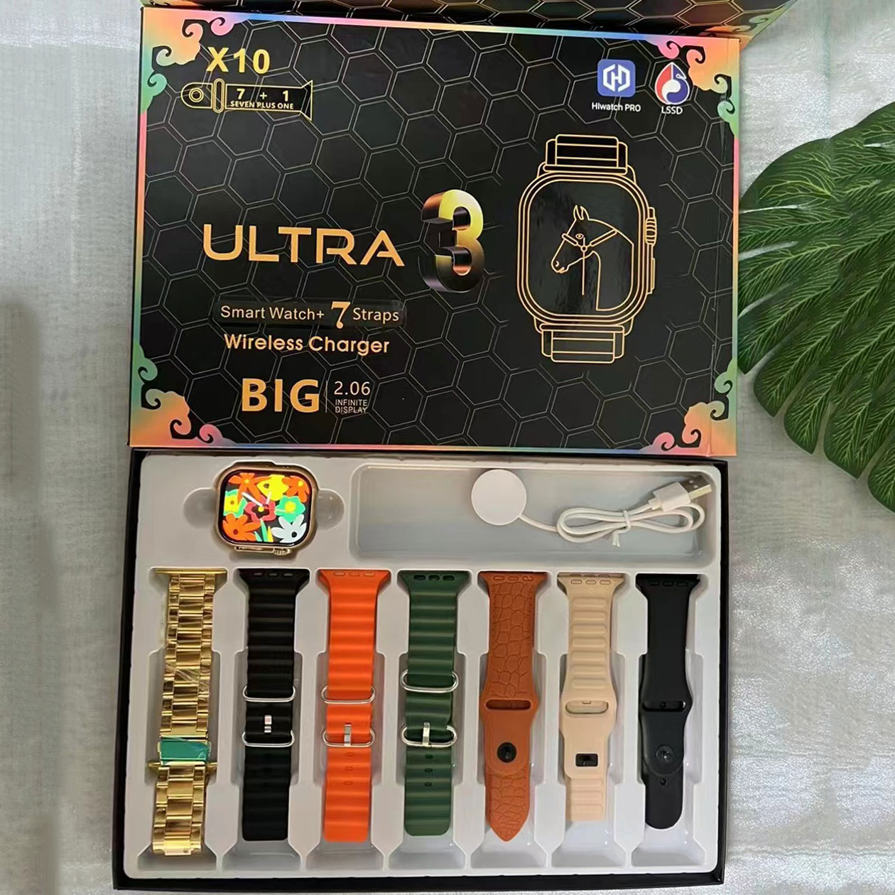 7 in 1 Strap Smart Watch X10ul - Diy Wearable Electronics incelemesi ve fiyatı