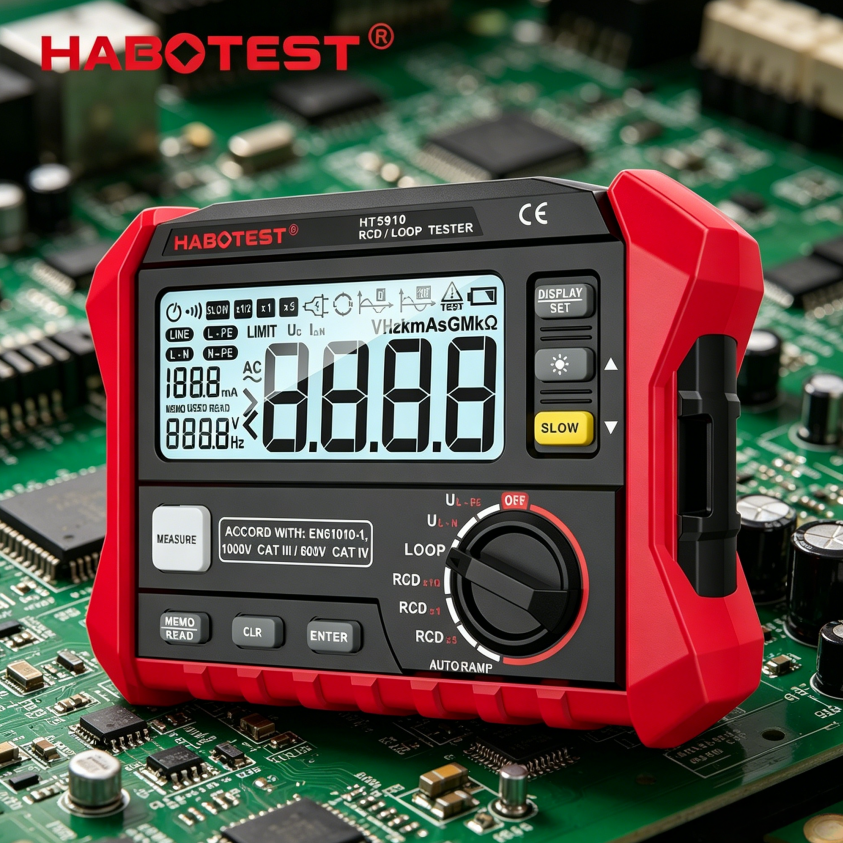 HABOTEST Digital RCD Leakage T - Logic Analyzer Usb incelemesi ve fiyatı