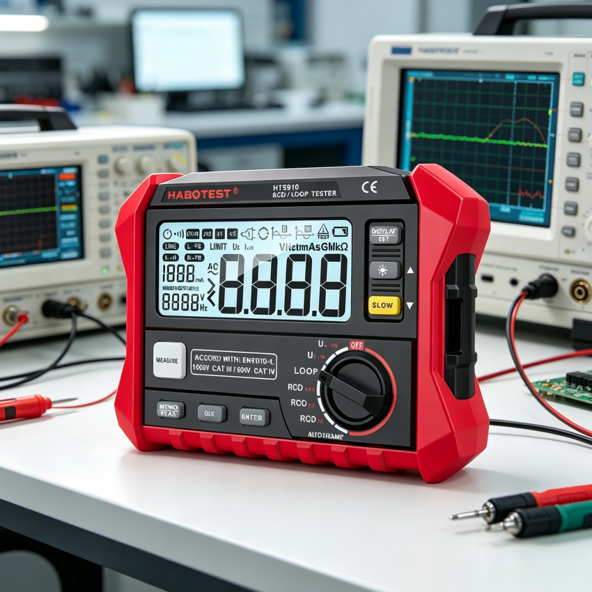 HABOTEST Digital RCD Leakage T - Logic Analyzer Usb incelemesi ve fiyatı