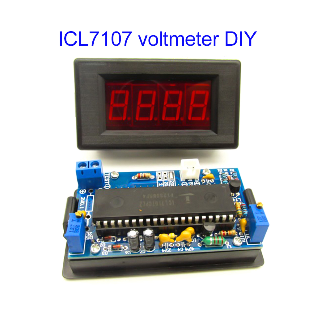 ICL7107 Voltmeter DIY Kit Part - Diy Electronic Components incelemesi ve fiyatı