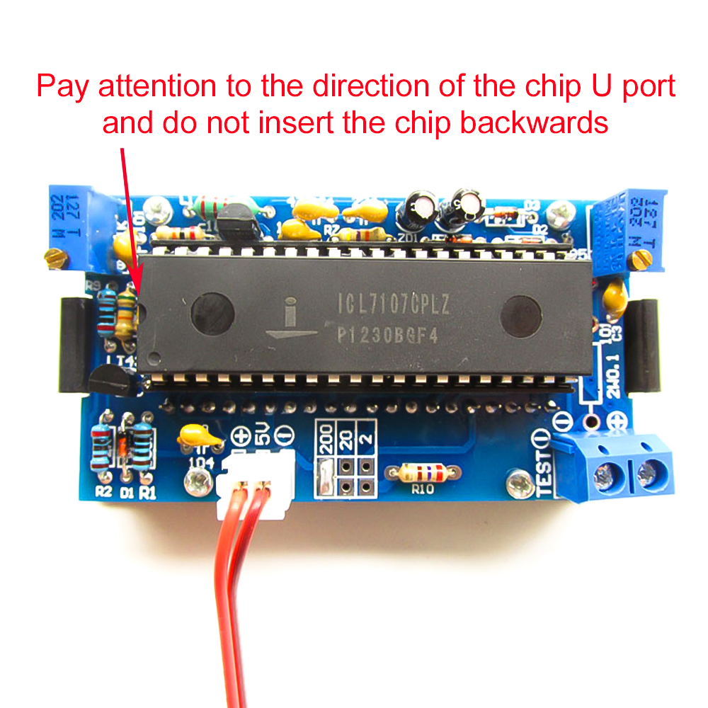 ICL7107 Voltmeter DIY Kit Part - Diy Electronic Components incelemesi ve fiyatı