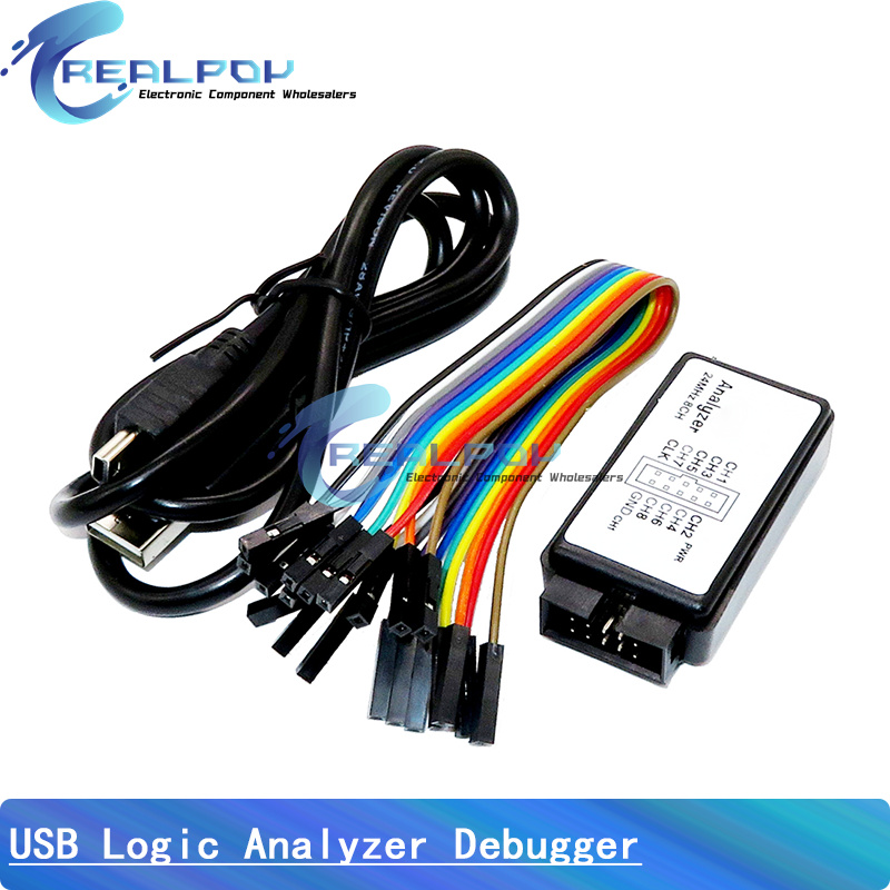 USB Logic Analyzer 24MHz 8 Cha - Logic Analyzer Usb incelemesi ve fiyatı