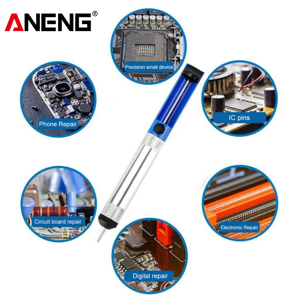 ANENG Desoldering Pump Iron De - Diy Electronics Bench incelemesi ve fiyatı