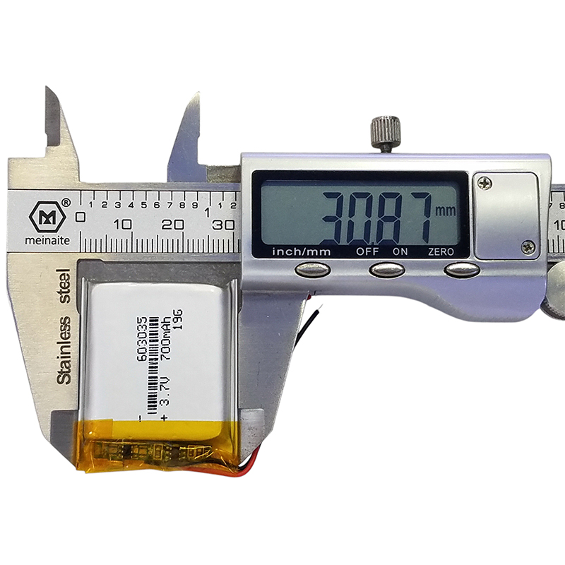603035 Li-ion Battery 700mAh 3 - Diy Wearable Electronics incelemesi ve fiyatı