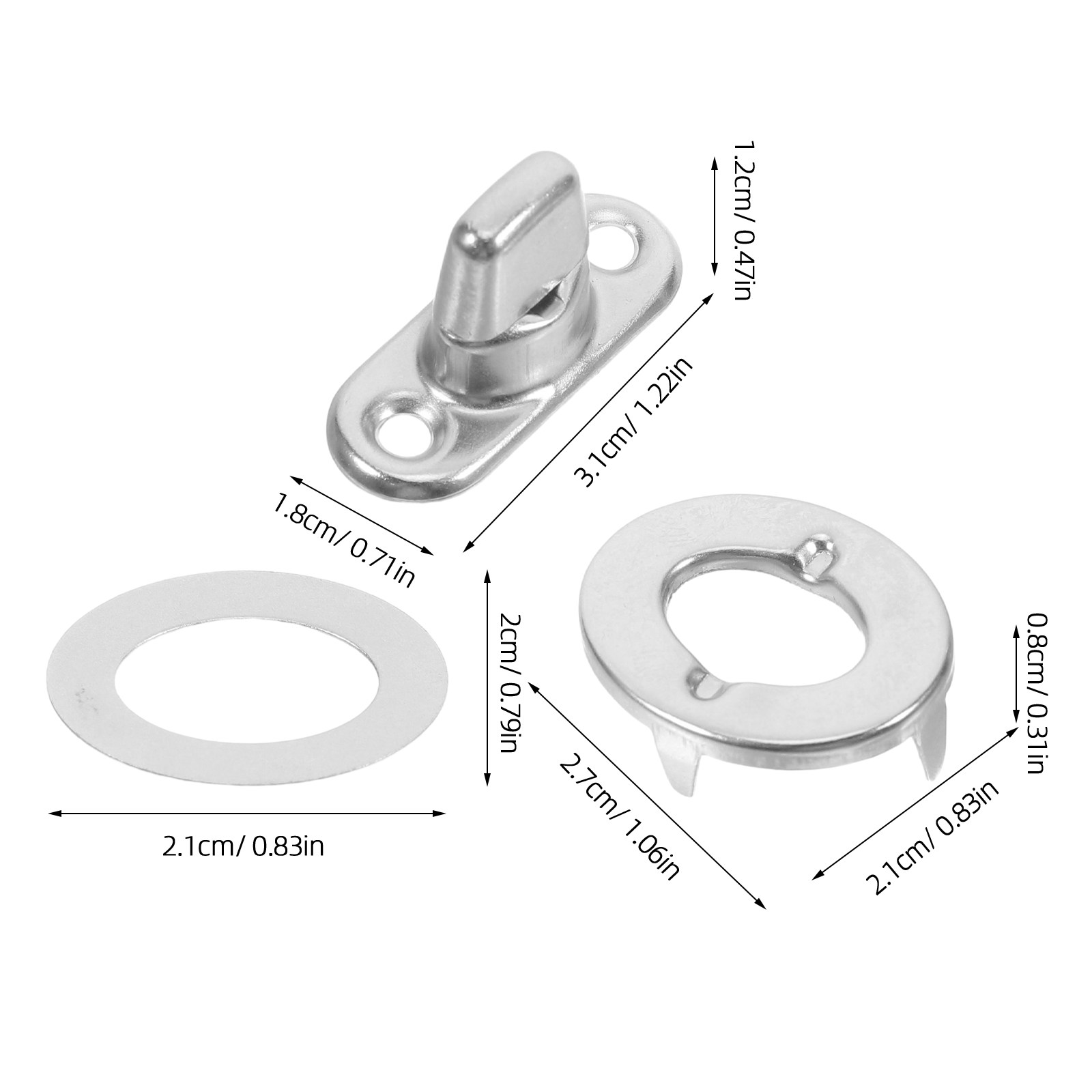 10Sets Rotating Button Fastene - Diy Marine Electronics incelemesi ve fiyatı