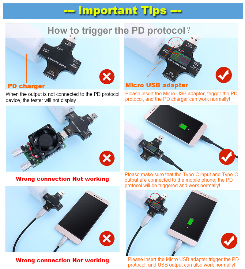 8.0A USB Tester DC Type-C PD D - Logic Analyzer Usb incelemesi ve fiyatı