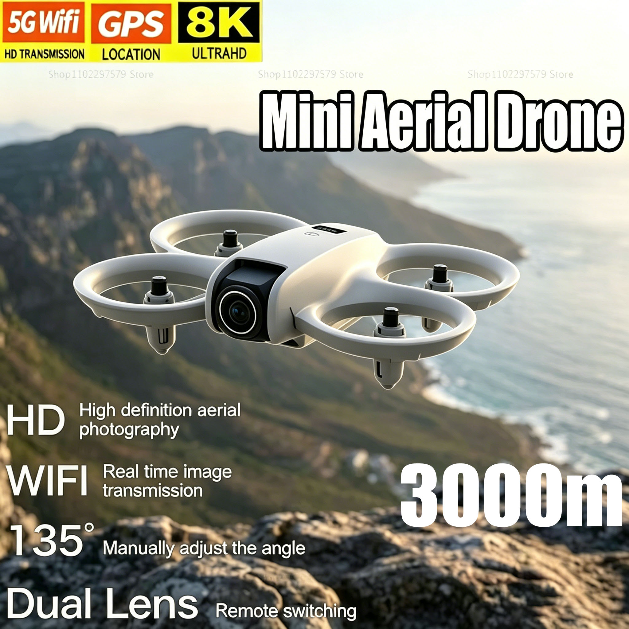 Mini Drone with 8K HD Camera F - Diy Rc Electronics incelemesi ve fiyatı