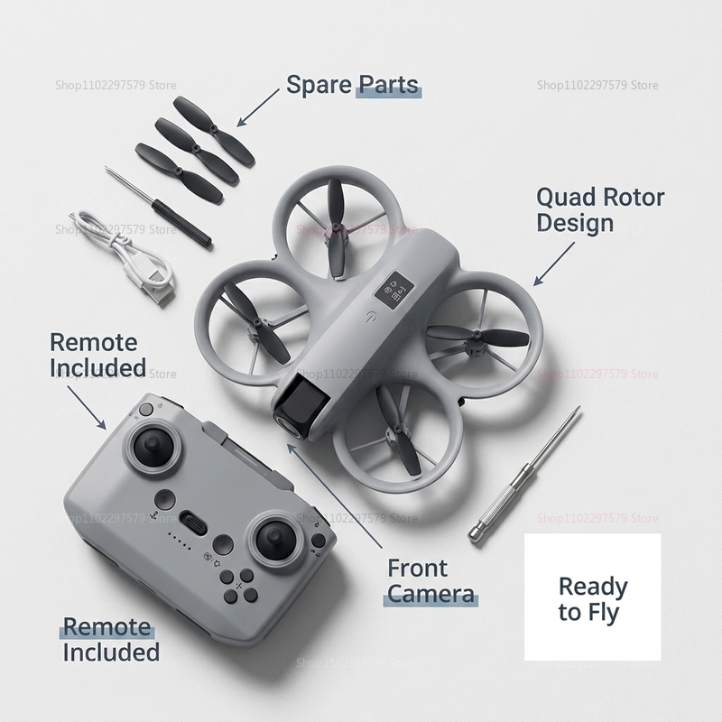 Mini Drone with 8K HD Camera F - Diy Rc Electronics incelemesi ve fiyatı