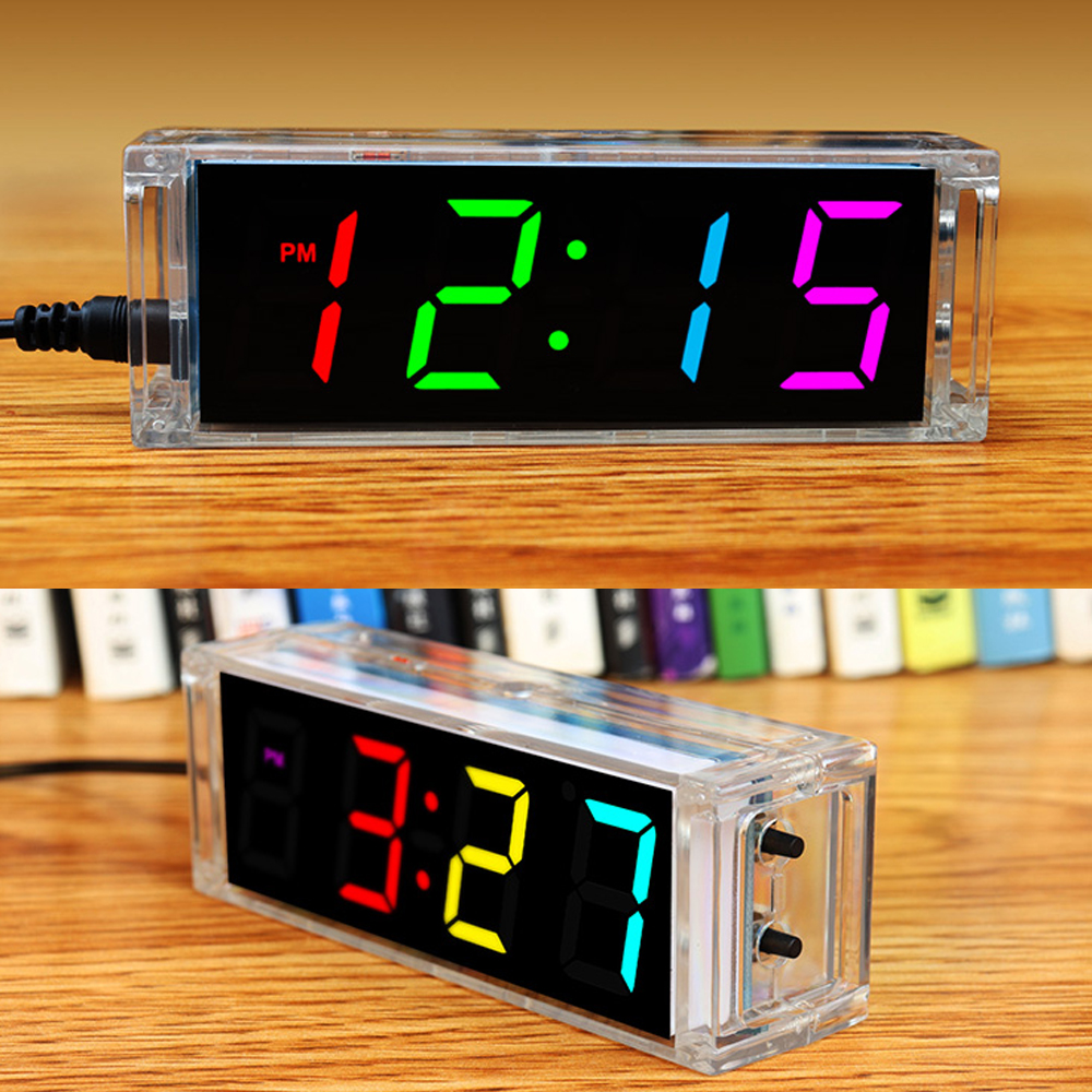 Digital Tube DIY Clock Kit Tem - Diy Electronics Youtube incelemesi ve fiyatı