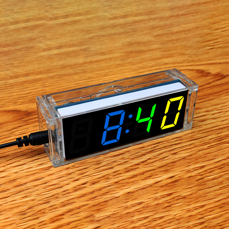 Digital Tube DIY Clock Kit Tem - Diy Electronics Youtube incelemesi ve fiyatı