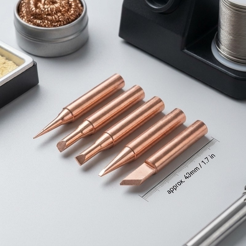 900M Soldering Iron Tip Set 5P - Diy Electronics Bench incelemesi ve fiyatı