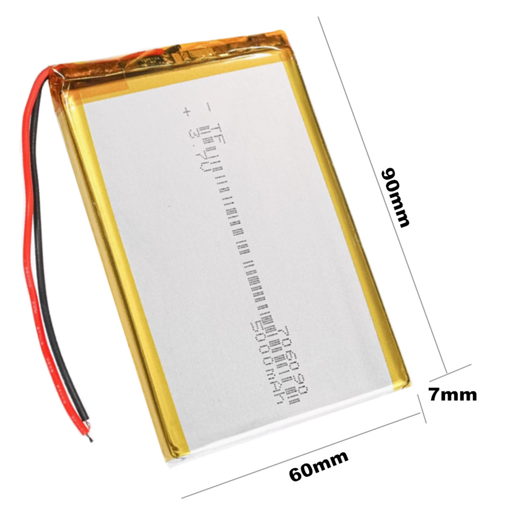 1-10pcs 3.7V 5000mAh 706090 60 - Diy Electronics Book incelemesi ve fiyatı