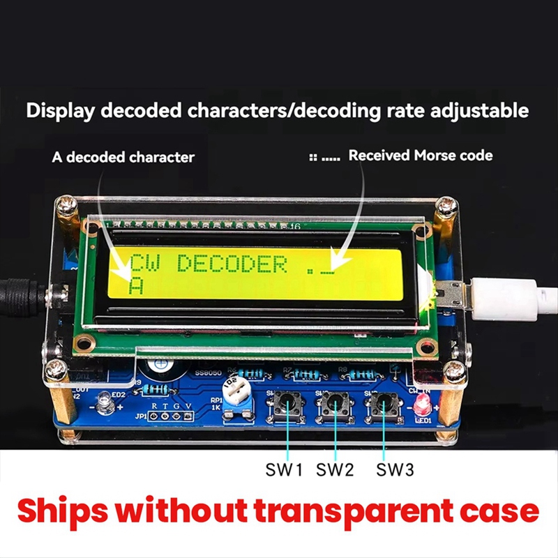 A56G-Upgraded CW Morse Code De - Diy Electronic Components incelemesi ve fiyatı