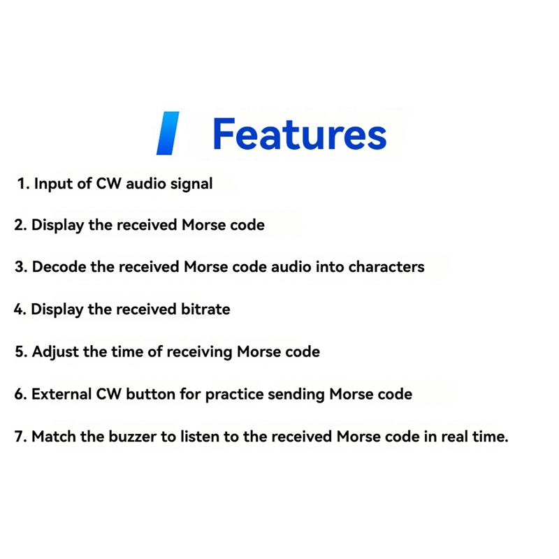 A56G-Upgraded CW Morse Code De - Diy Electronic Components incelemesi ve fiyatı