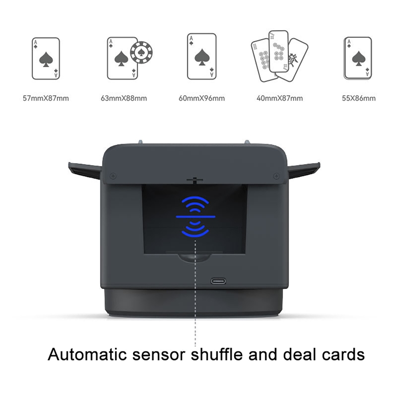 360° Fully Automatic Card Shuf - Oled Display Module incelemesi ve fiyatı