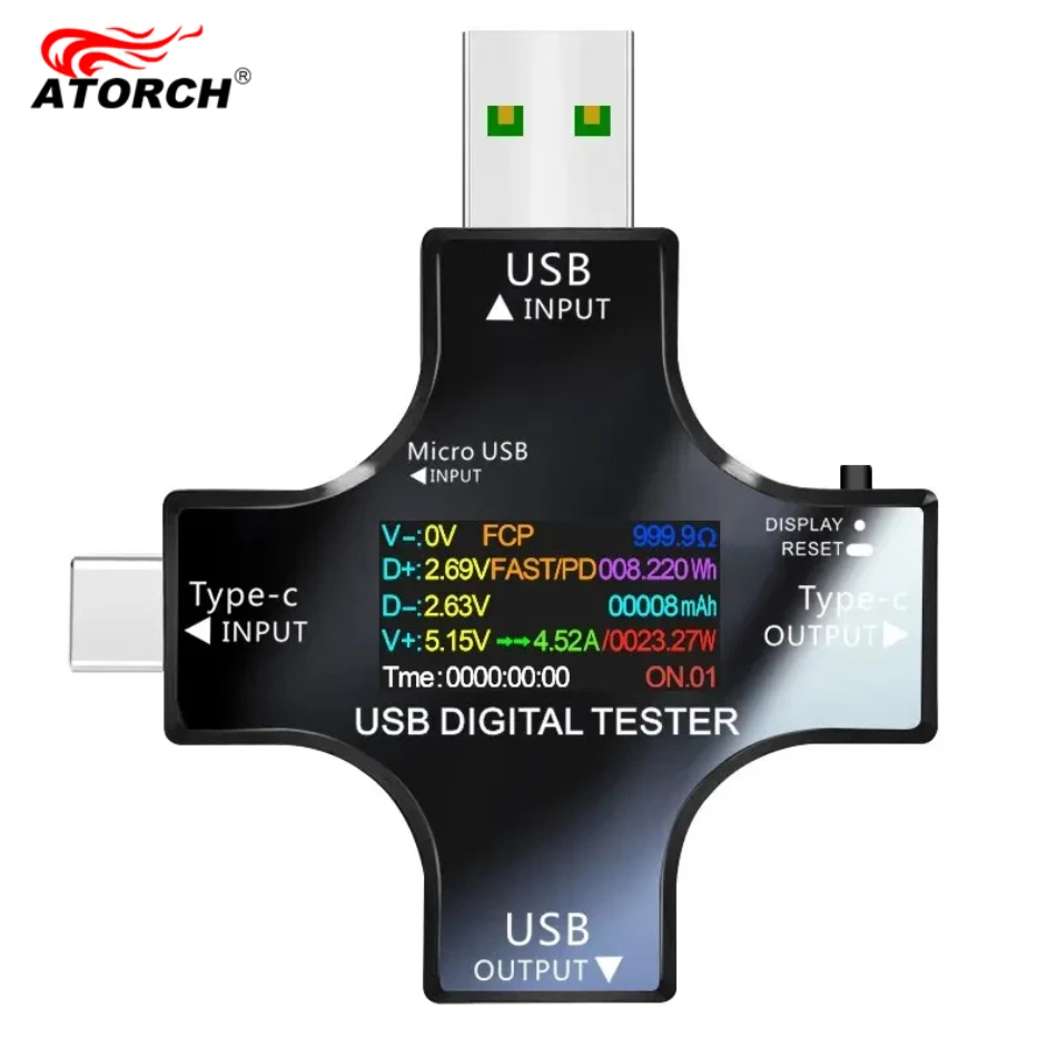 USB Tester DC Type-C PD Digita - Logic Analyzer Usb incelemesi ve fiyatı
