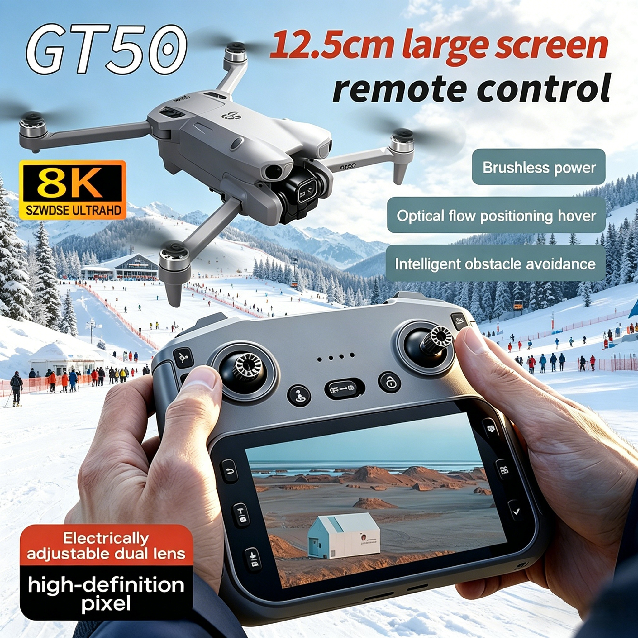 GT50 PRO MIni 5 pro RC Drone 8 - Diy Rc Electronics incelemesi ve fiyatı