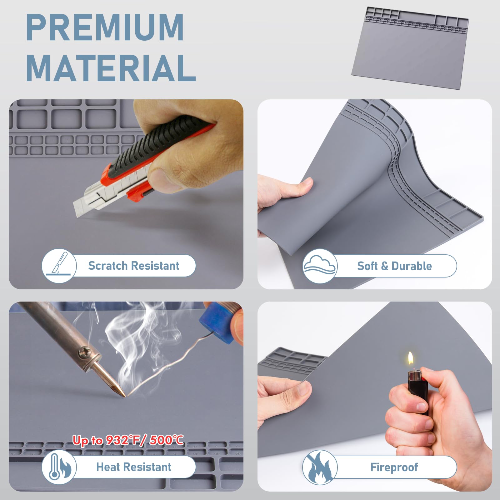 Magnetic Silicone Solder Pad 5 - Diy Electronics Repair incelemesi ve fiyatı