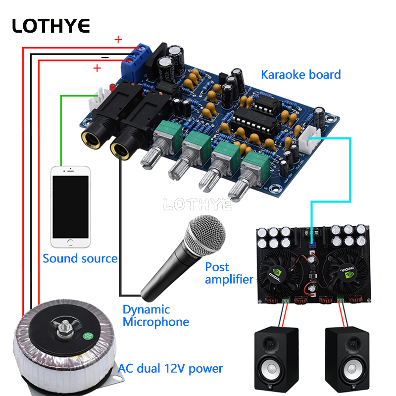 PT2399 Microphone Amplifier Bo - Diy Electronics Board incelemesi ve fiyatı