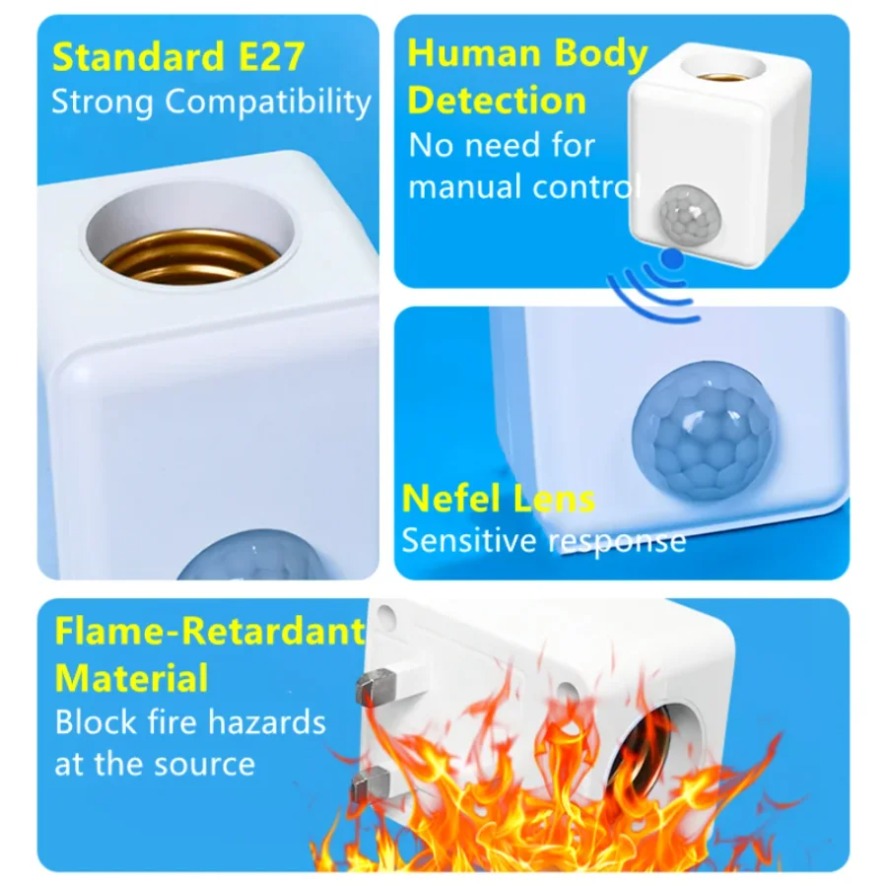 E27 PIR Motion Sensor Led Swit - Ldr Light Sensor incelemesi ve fiyatı