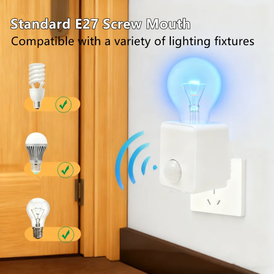 EU/US Plug E27 PIR Motion Sens - Ldr Light Sensor incelemesi ve fiyatı