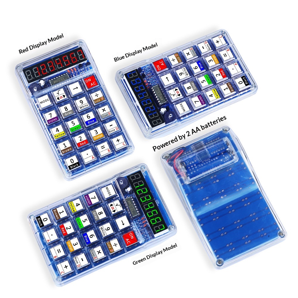 Calculator Production Kit, Ele - Diy Electronics Youtube incelemesi ve fiyatı