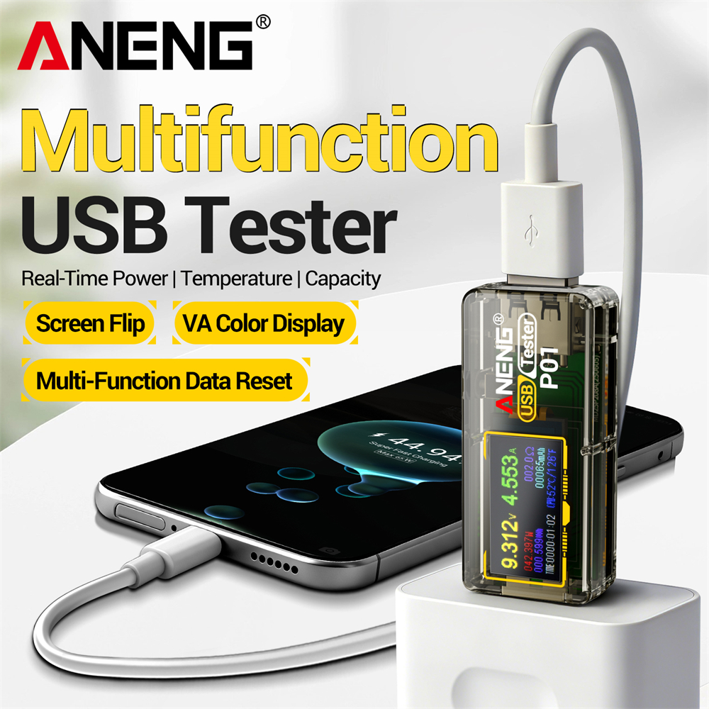 USB Tester ANENG P01 Multifunc - Logic Analyzer Usb incelemesi ve fiyatı