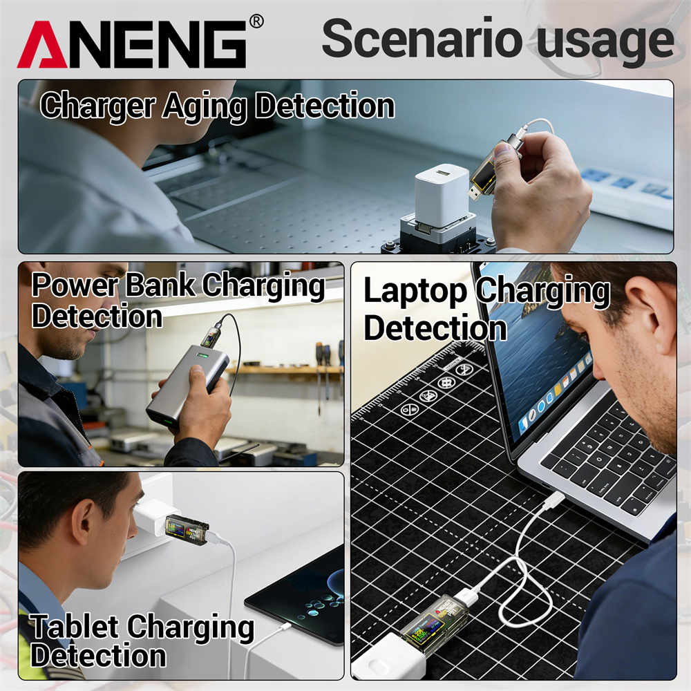 USB Tester ANENG P01 Multifunc - Logic Analyzer Usb incelemesi ve fiyatı