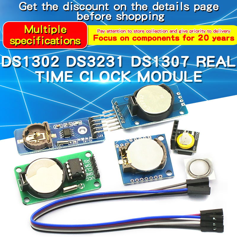 1PCS DS1302/DS1307/PCF8563/DS3 - Rtc Module Ds3231 incelemesi ve fiyatı