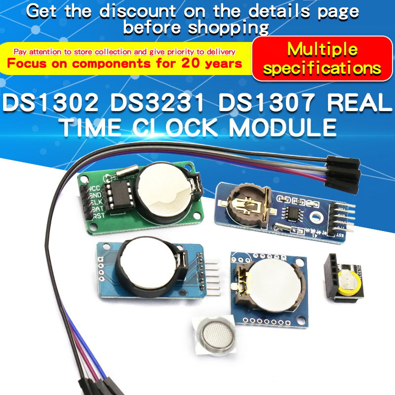 1PCS DS1302/DS1307/PCF8563/DS3 - Rtc Module Ds3231 incelemesi ve fiyatı