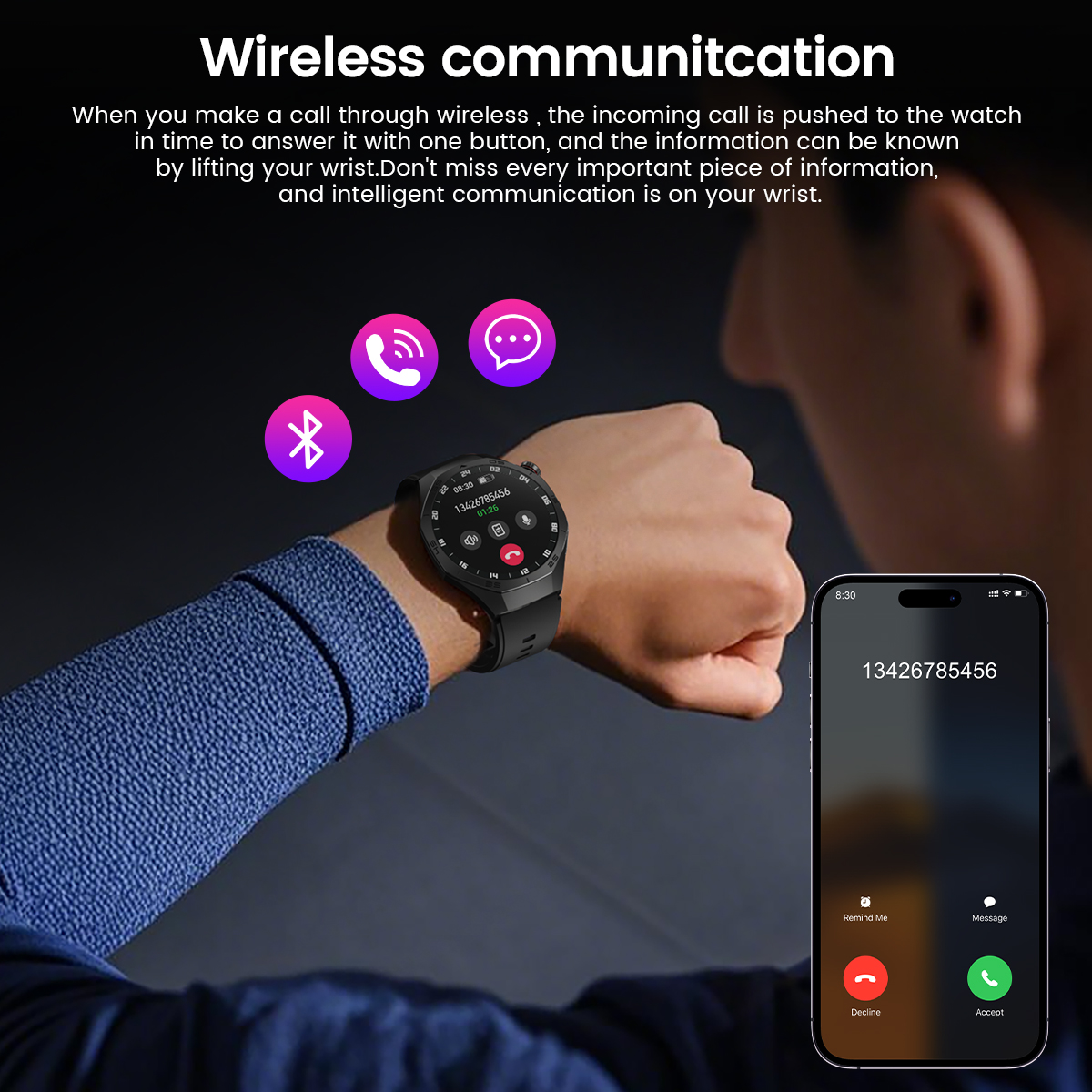 Round GPS Smart Watch Waterpro - Diy Wearable Electronics incelemesi ve fiyatı