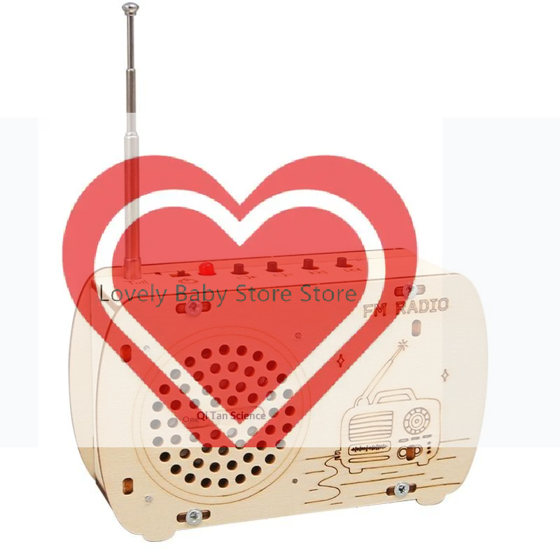 【BS】DIY Wooden FM Radio Kit Vi - Diy Electronics Projects For Kids incelemesi ve fiyatı