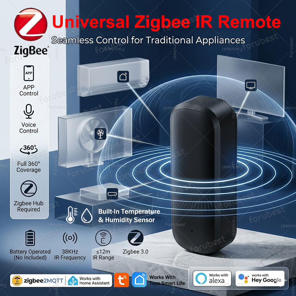Zigbee IR Remote Control Humid - Ir Infrared Receiver incelemesi ve fiyatı