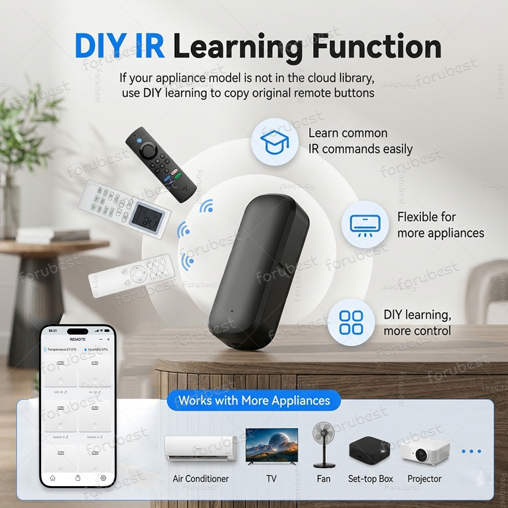 Zigbee IR Remote Control Humid - Ir Infrared Receiver incelemesi ve fiyatı